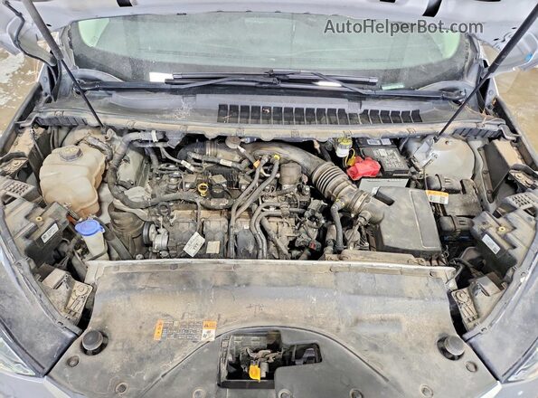 2FMPK4G97PBA42402 2023 FORD EDGE Silver Սալոնի հետևի տեսք