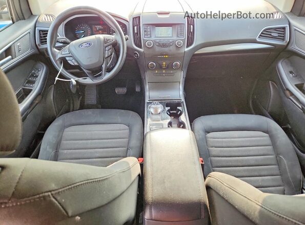 2FMPK4G9XKBC09795 2019 FORD EDGE White Widok deski rozdzielczej