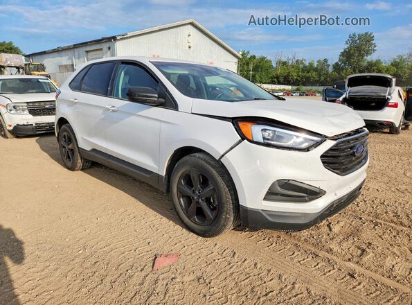 2FMPK4G9XKBC09795 2019 FORD EDGE White Przód prawy