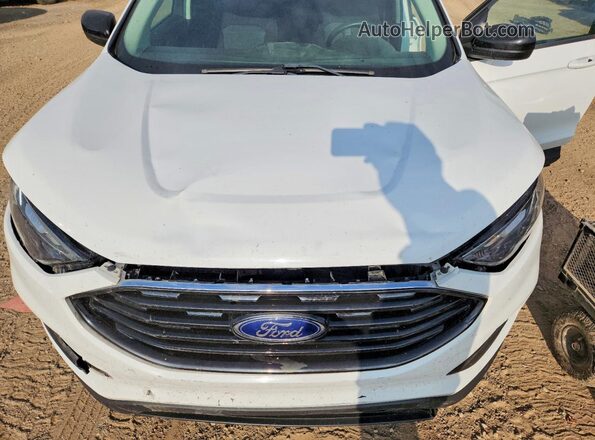 2FMPK4G9XKBC09795 2019 FORD EDGE White Widok komory silnika