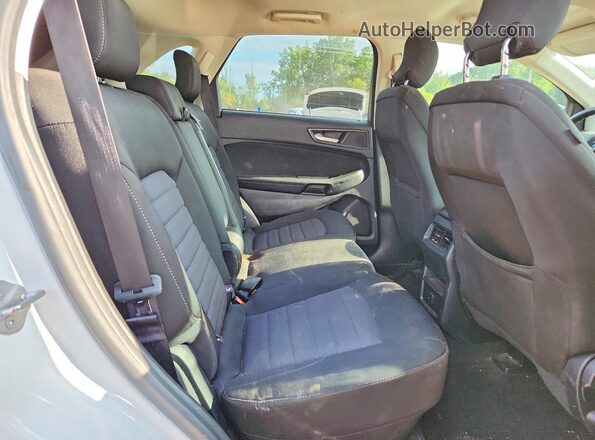 2FMPK4G9XKBC09795 2019 FORD EDGE White Widok wnętrza z tyłu