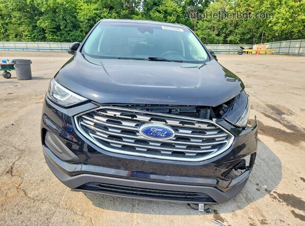 2FMPK4G9XLBB00027 2020 FORD EDGE Black Widok z przodu