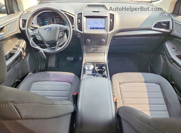 2FMPK4G9XLBB00027 2020 FORD EDGE Black Widok deski rozdzielczej