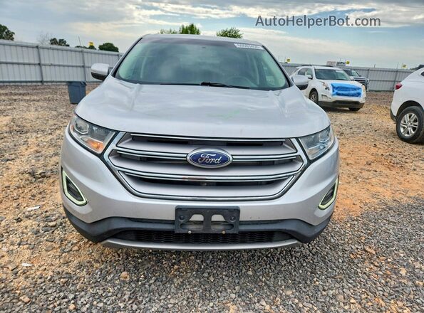 2FMPK4J80GBB88754 2016 FORD EDGE Silver Вид спереду