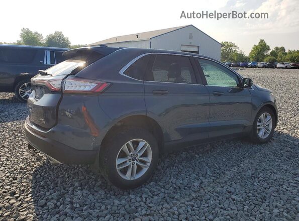 2FMPK4J80GBC64571 2016 FORD EDGE Синий Задняя правая четверть