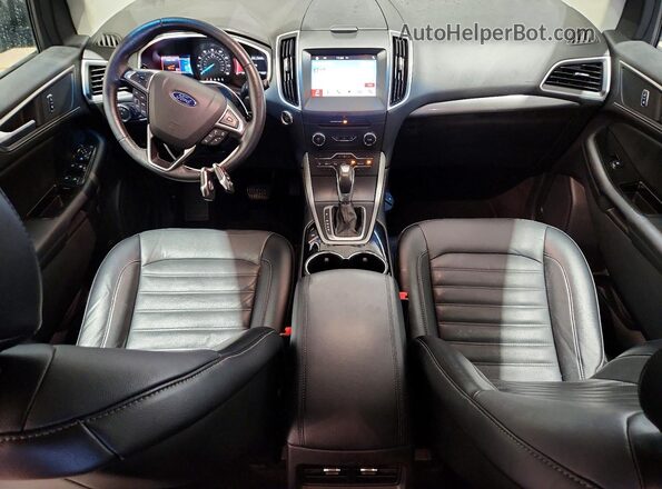 2FMPK4J83GBB47423 2016 FORD EDGE Black Widok deski rozdzielczej