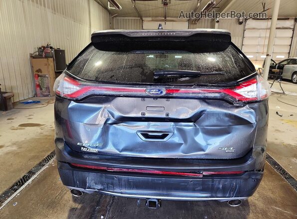 2FMPK4J83GBB47423 2016 FORD EDGE Black Widok z tyłu
