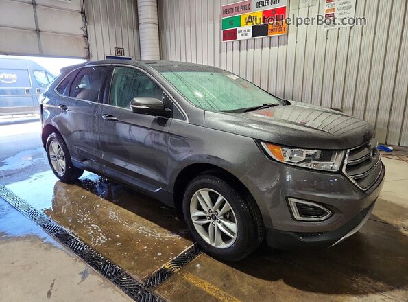2FMPK4J83GBB47423 2016 FORD EDGE Black Przód prawy