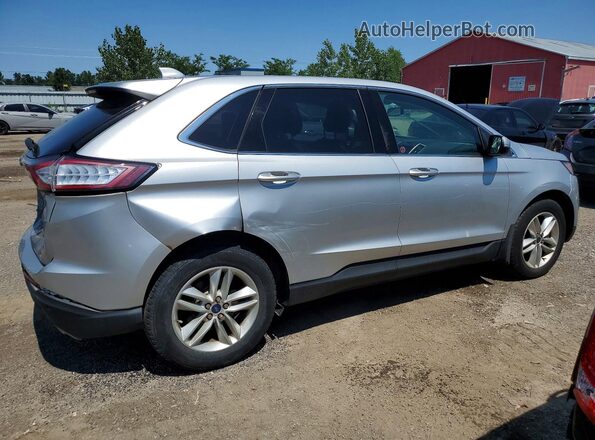 2FMPK4J84GBC12585 2016 FORD EDGE Silver Tył prawy