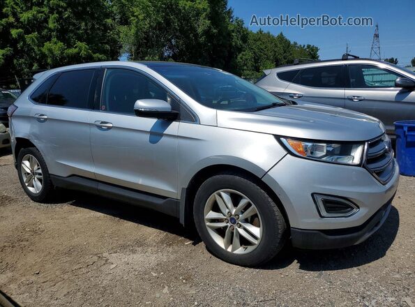 2FMPK4J84GBC12585 2016 FORD EDGE Silver Przód prawy