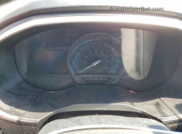2FMPK4J84GBC12585 2016 FORD EDGE Silver Widok zestawu wskaźników
