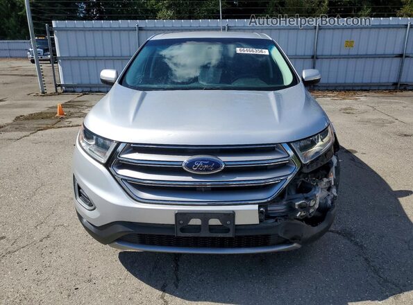 2FMPK4J84JBB81474 2018 FORD EDGE Silver Vista frontal