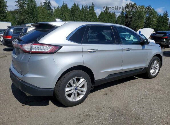 2FMPK4J84JBB81474 2018 FORD EDGE Silver Trasero derecho