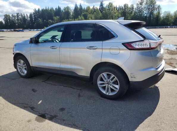 2FMPK4J84JBB81474 2018 FORD EDGE Silver Trasero izquierdo