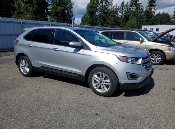 2FMPK4J84JBB81474 2018 FORD EDGE Silver Delantero derecho