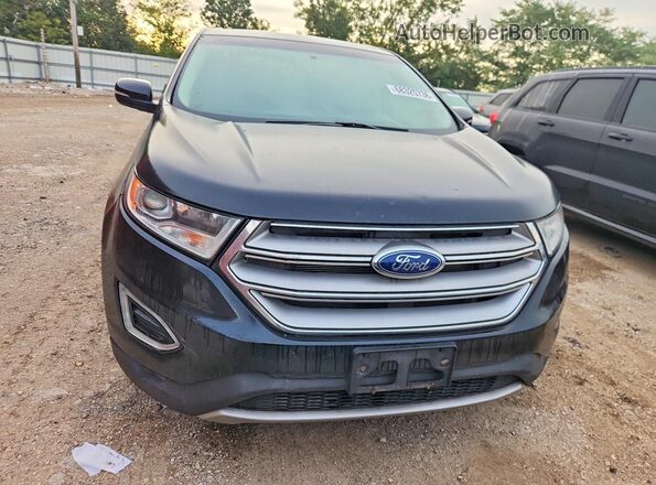2FMPK4J85GBB44748 2016 FORD EDGE Black Вид спереду