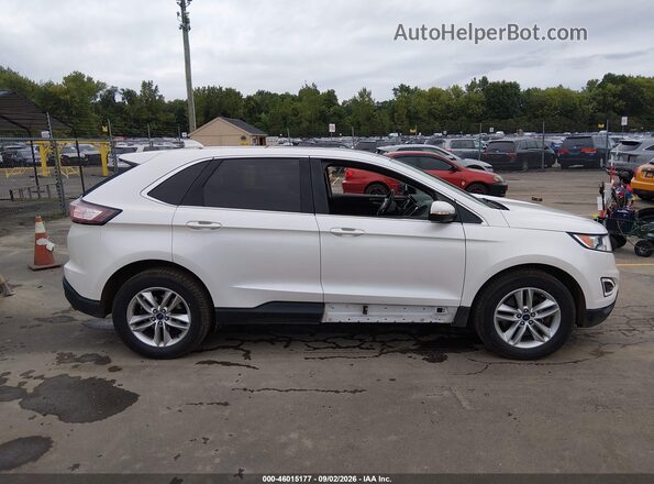 2FMPK4J85HBB01402 2017 FORD EDGE White Widok wnętrza z tyłu
