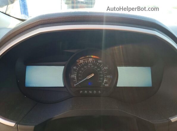 2FMPK4J88GBB55601 2016 FORD EDGE Brown Vista del cuadro de instrumentos