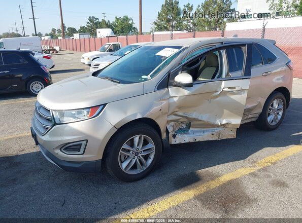 2FMPK4J89JBB72639 2018 FORD EDGE Gold Przód lewy