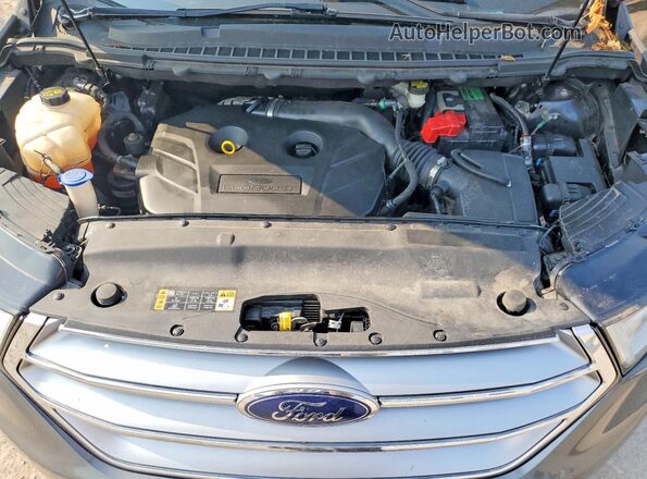 2FMPK4J90GBB60428 2016 FORD EDGE Gray Engine compartment view