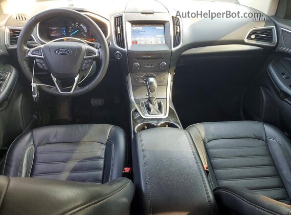 2FMPK4J90GBB60428 2016 FORD EDGE Gray Dashboard view