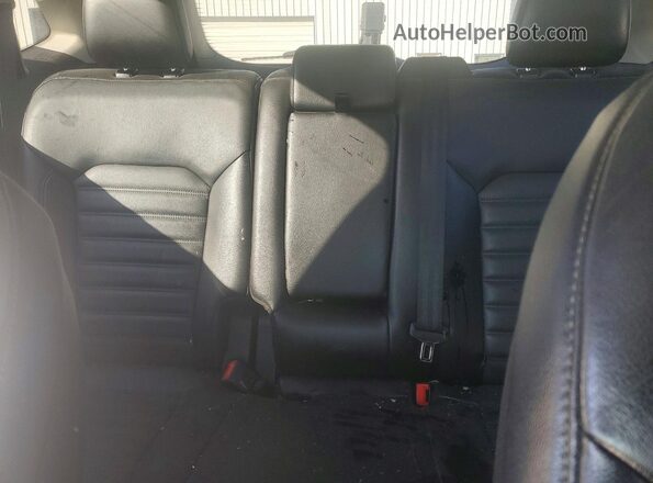 2FMPK4J90HBC30706 2017 FORD EDGE Бордовый Вид задних сидений