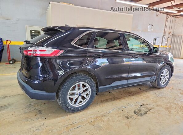 2FMPK4J90NBA52761 2022 FORD EDGE Black Tył prawy
