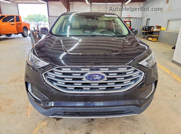 2FMPK4J90NBA52761 2022 FORD EDGE Black Widok z przodu