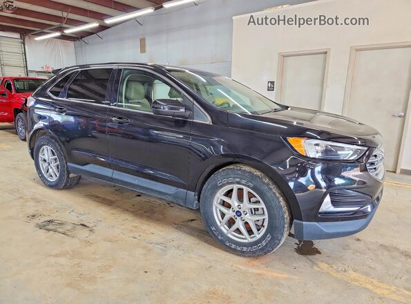 2FMPK4J90NBA52761 2022 FORD EDGE Black Przód prawy
