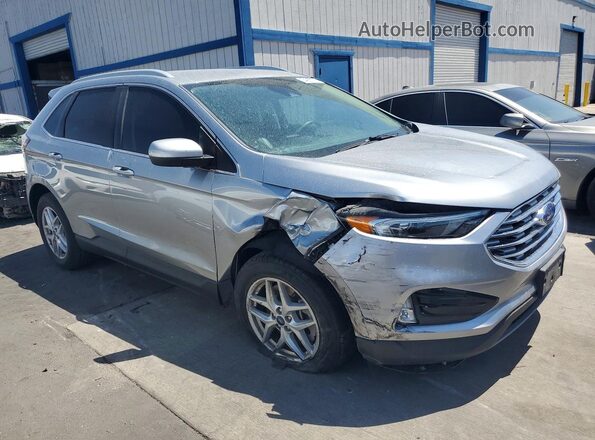 2FMPK4J90NBA82780 2022 FORD EDGE Silver Delantero derecho