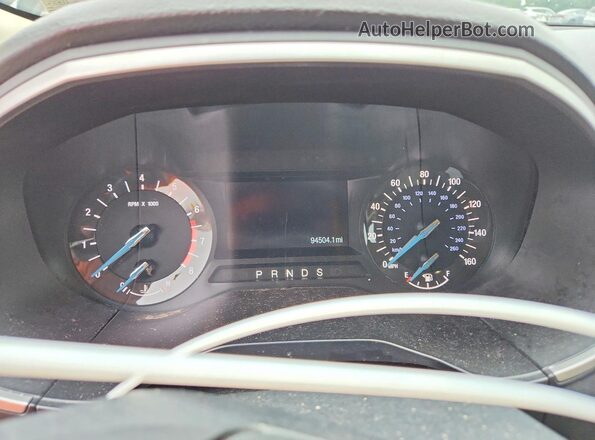 2FMPK4J91GBB04398 2016 FORD EDGE Gray Widok zestawu wskaźników