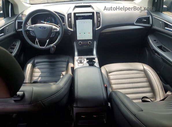 2FMPK4J91RBA66013 2024 FORD EDGE Charcoal Вид панелі приладів
