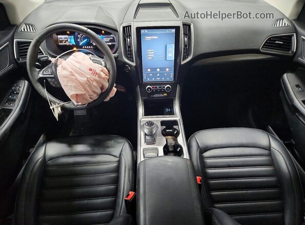 2FMPK4J91RBB17431 2024 FORD EDGE Silver Вид панелі приладів