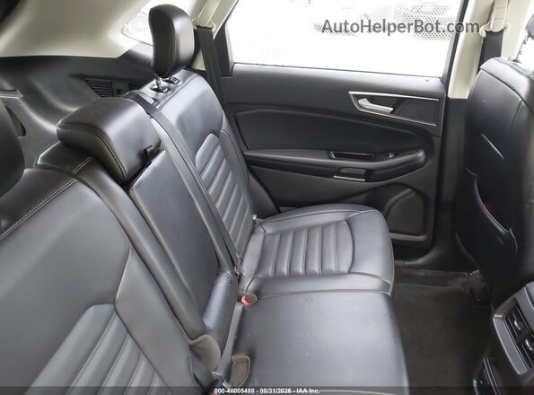 2FMPK4J92HBB60545 2017 FORD EDGE Silver Vista de la etiqueta del VIN