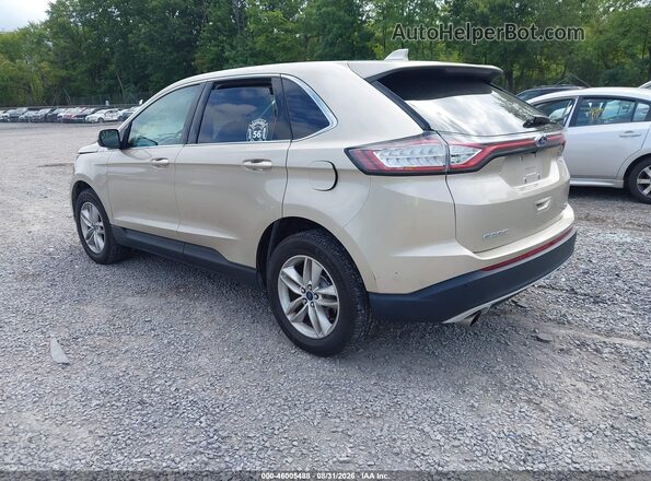 2FMPK4J92HBB60545 2017 FORD EDGE Silver Trasero izquierdo