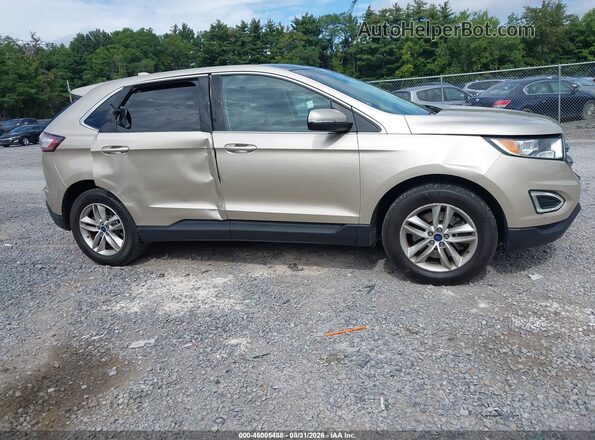 2FMPK4J92HBB60545 2017 FORD EDGE Silver Vista interior trasera