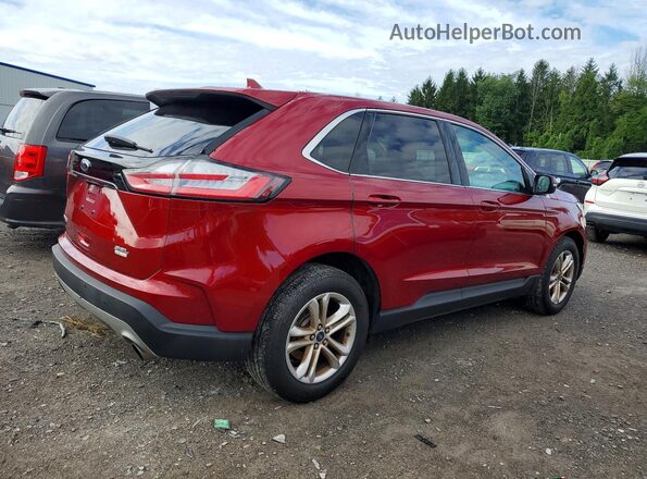 2FMPK4J92KBB48242 2019 FORD EDGE Red Հետևի աջ