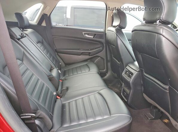 2FMPK4J92KBB48242 2019 FORD EDGE Red Սալոնի հետևի տեսք