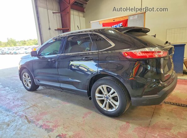 2FMPK4J92KBB90443 2019 FORD EDGE Черный Задняя левая четверть