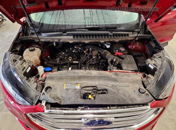 2FMPK4J92KBC21299 2019 FORD EDGE Maroon Շարժիչի բաժամունքի տեսք