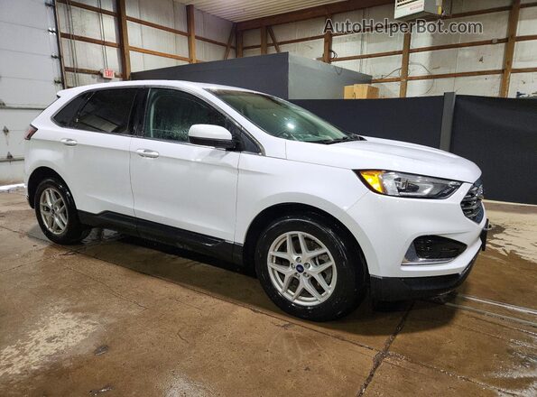 2FMPK4J92NBA32057 2022 FORD EDGE White Delantero derecho