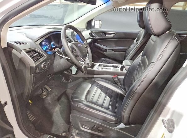 2FMPK4J92NBA32057 2022 FORD EDGE White Vista interior delantera