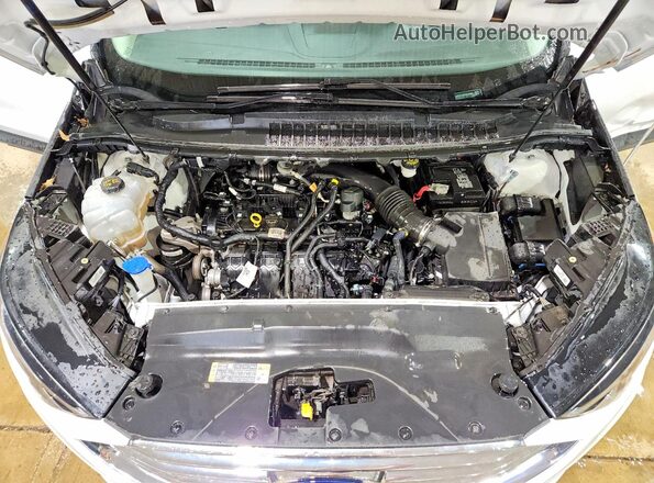 2FMPK4J92NBA32057 2022 FORD EDGE White Vista del compartimento del motor