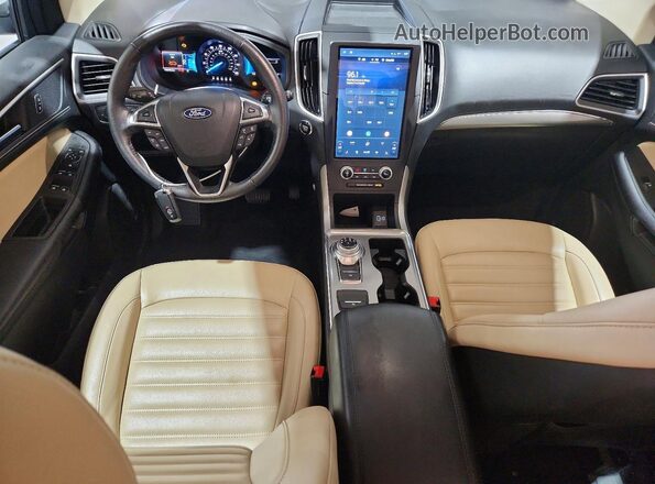 2FMPK4J92NBA64149 2022 FORD EDGE White Dashboard view