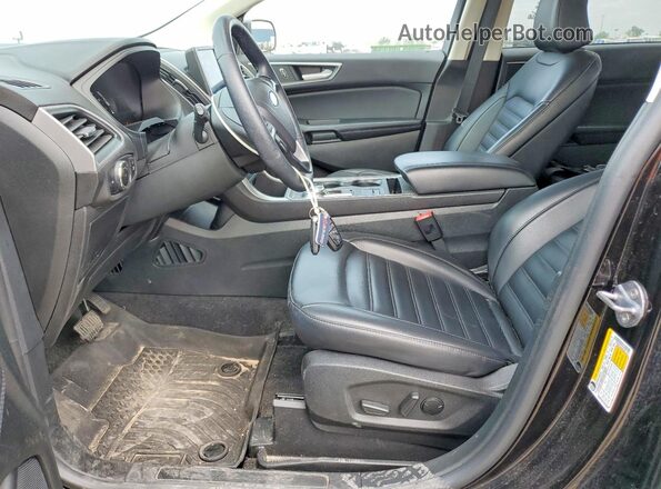 2FMPK4J92RBA61435 2024 FORD EDGE Black წინა სალონის ხედი