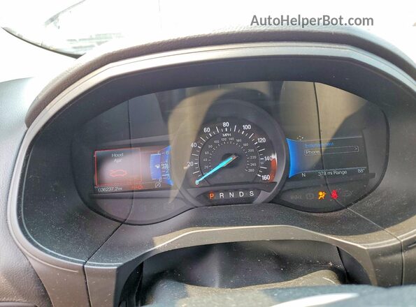 2FMPK4J92RBA61435 2024 FORD EDGE Black ხელსაწყოთა პანელის ხედი