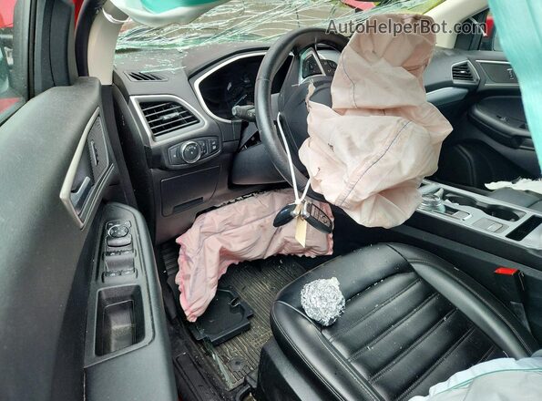 2FMPK4J93MBA05898 2021 FORD EDGE Red Vista del salpicadero