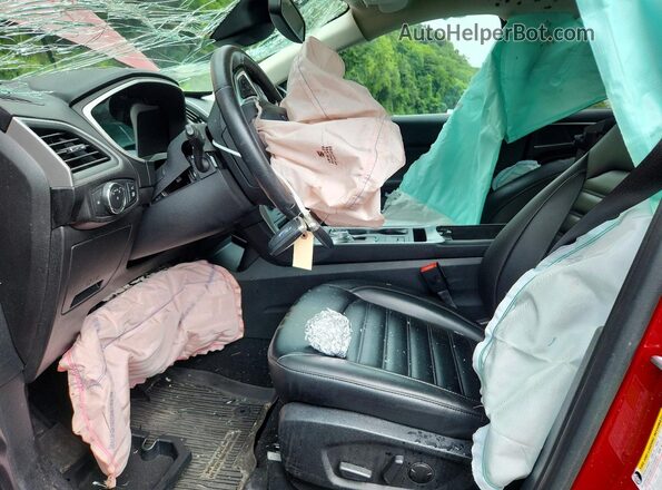 2FMPK4J93MBA05898 2021 FORD EDGE Red Vista interior delantera