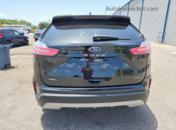 2FMPK4J93NBA11816 2022 FORD EDGE Black Widok z tyłu