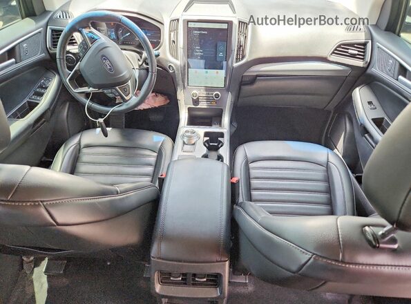 2FMPK4J93NBA11816 2022 FORD EDGE Black Widok deski rozdzielczej